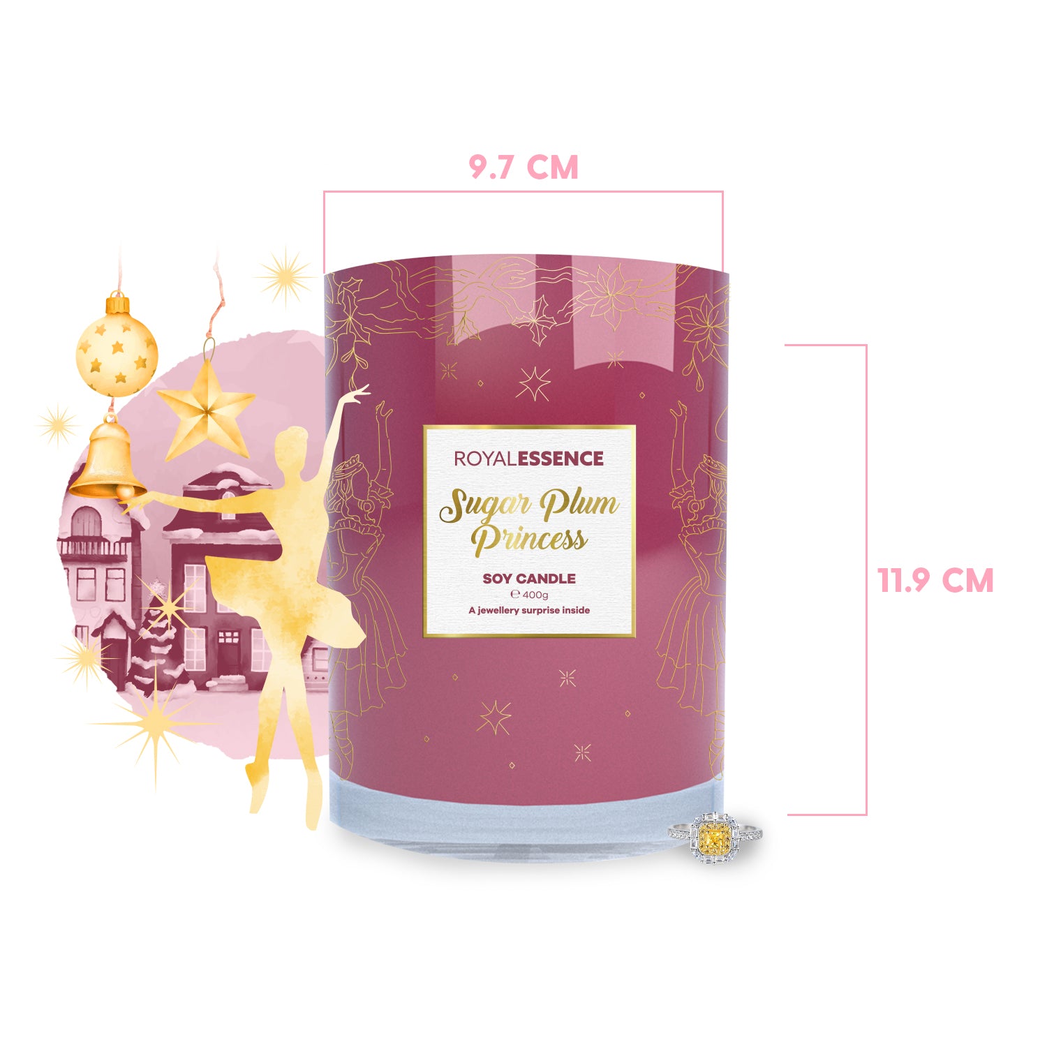 Sugar Plum Princess (Candle)