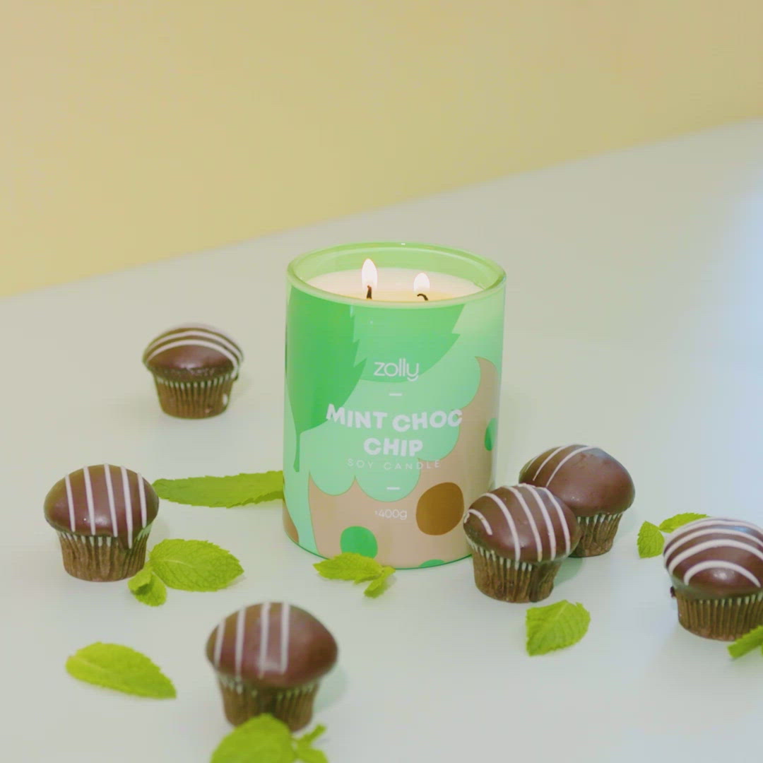 Mint Choc Chip Candle 400g